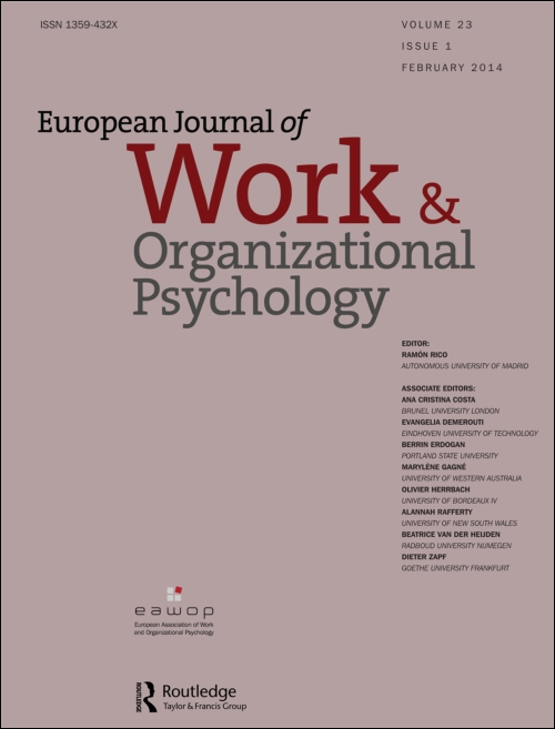 Organizational psychology research paper